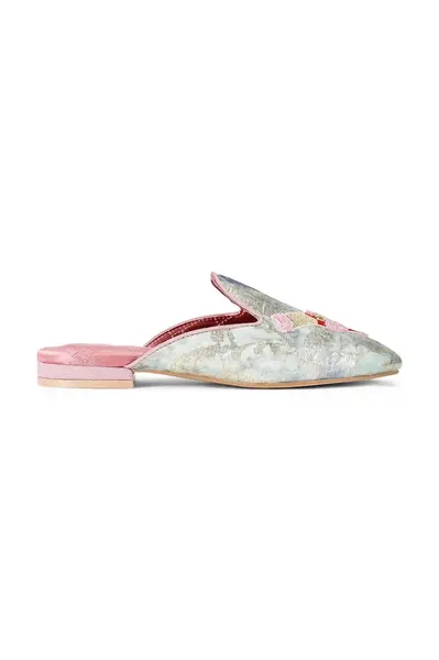 Šľapky Kurt Geiger London Embroidered Slipper