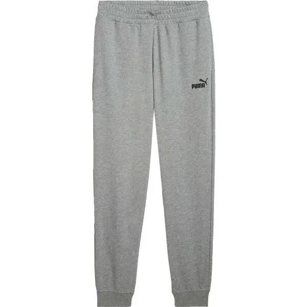Puma ESSENTIALS NO.1 LOGO SWEAT PANTS TR CR Pánské tepláky, šedá, velikost