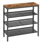 MID.YOU REGÁL NA BOTY, hnědá, černá, 75/73/30 cm