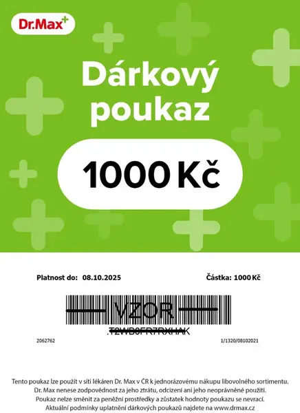 Dr. Max poukázka 1000