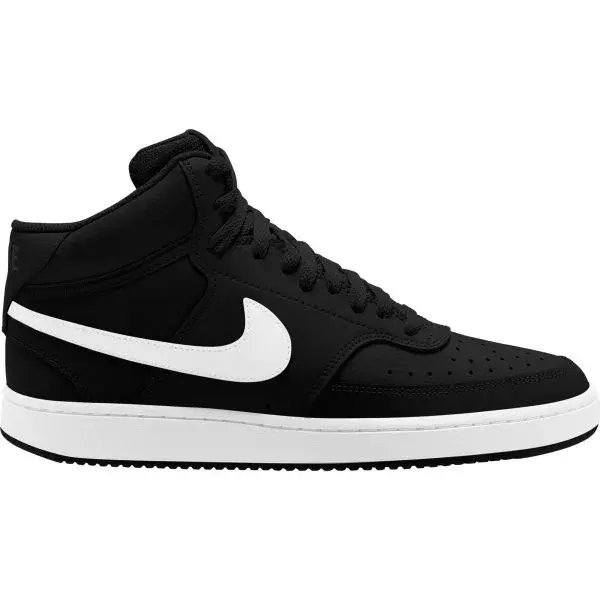 Nike COURT VISION MID Pánska obuv, čierna, veľkosť 43