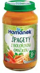 HAMÁNEK Špagety s boloňskou omáčkou a kuřecím masem 230 g