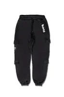 Černé kapsáčové kalhoty Disclaimer