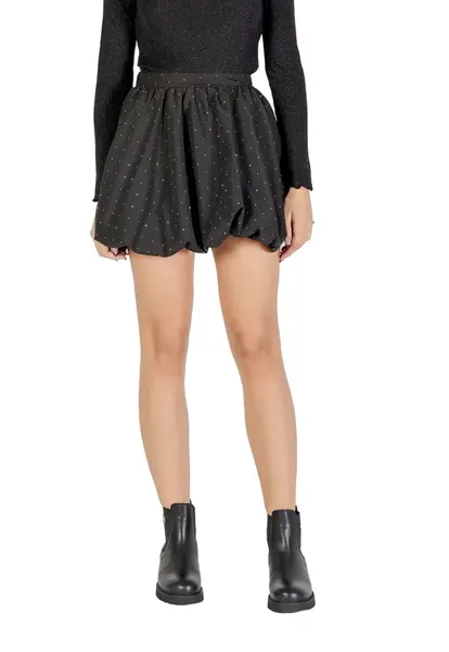 Jacqueline De Yong mini sukně s tečkami