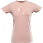 ALPINE PRO SUMEKA Dámské triko s krátkým rukávem, lososová, velikost