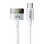 Mcdodo Magnetický kabel (CA-2070) USB-C - MagSafe 3, 140W, LED indikátor, 2 m, bílý