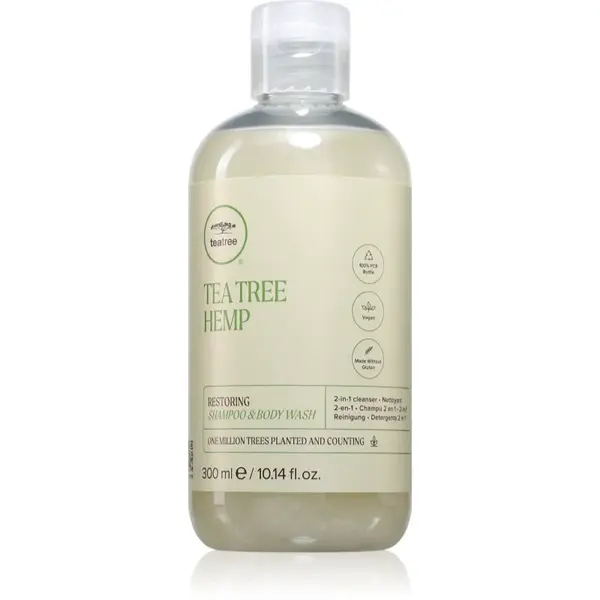 Paul Mitchell Tea Tree Hemp Restoring Shampoo & Body Wash šampon a sprchový gel s hydratačním účinkem 300 ml