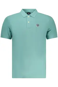 Pánská polokošile v mentolové barvě