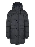 Funky Buddha Zimná bunda  antracitová