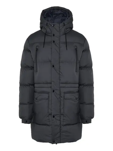 Funky Buddha Zimná bunda  antracitová