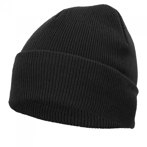 Pletená čepice černá