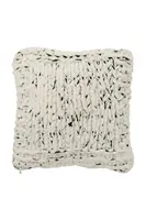 Dekorativní polštář s bavlnou J-Line 50 x 50 x 15 cm