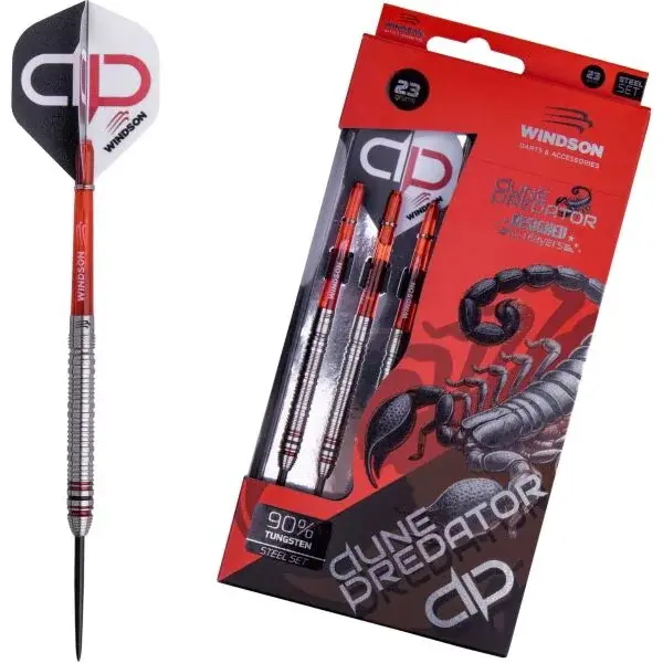Windson DUNE PREDATOR 23 G Set wolframových šipek steel, stříbrná, velikost