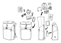 Batoh na notebook Nitro Cosmo Woodrose