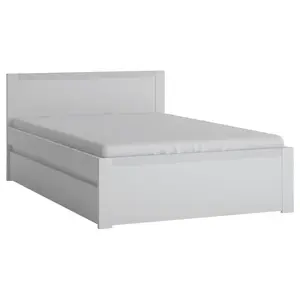 Posteľ Novi NVIZ02 120 1S biela alpin/pvc biela supermat