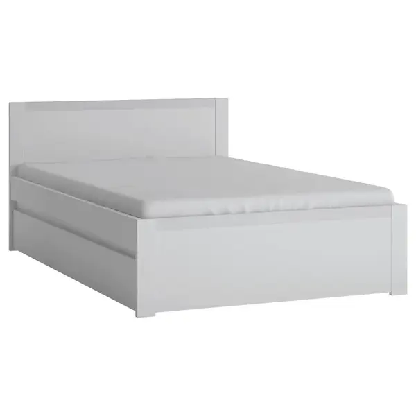 Posteľ Novi NVIZ02 120 1S biela alpin/pvc biela supermat