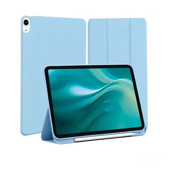 Flipové pouzdro Etteri pro Apple iPad Air 4 2020/5 2022 10.9"/6 2024/7 2025 11", světle modrá