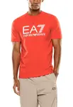 Červené tričko EA7 Emporio Armani