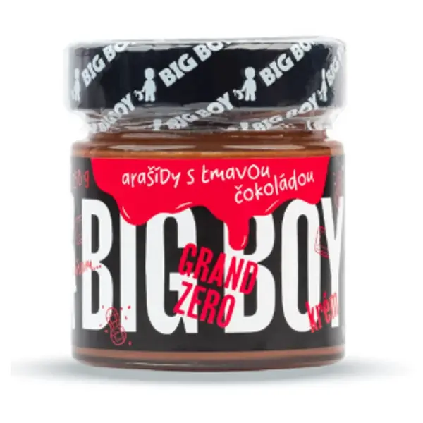 BIG BOY Grand zero s tmavou čokoládou 250 g