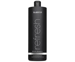 Šampon pro udržení platinového odstínu vlasů Subrina Professional Refresh Black Shampoo - 1000 ml (061123) + dárek zdarma