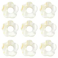 20Pcs Freshwater Shell Beads Frames