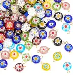 100Pcs Lampwork Pendants