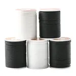 5 Rolls 2 Colors Round Waxed Polyester Cord
