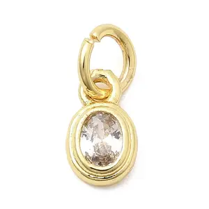 Brass Cubic Zirconia Charms
