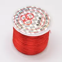Flat Elastic Crystal String
