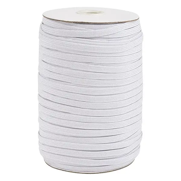 1/8 inch Flat Braided Elastic Rope Cord