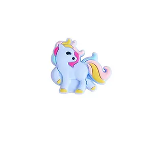 Unicorn Silicone Focal Beads