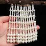 Glass Pearl Beaded Pendant