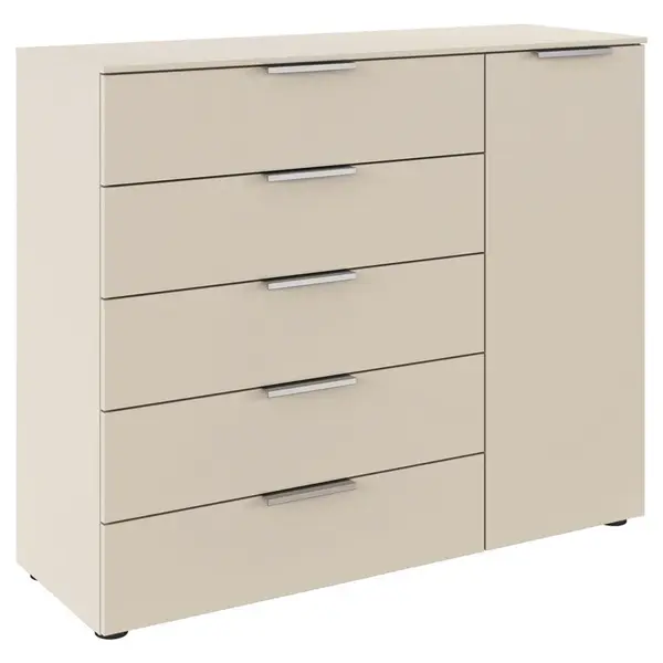 Rauch Möbel KOMODA, šampaňská, 120/100/42 cm