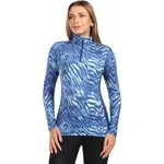 KILPI WILLEA Dámske termo tričko s dlhým rukávom, tmavo modrá, veľkosť