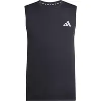 adidas RUN ESSENTIALS  M Pánske športové tielko, čierna, veľkosť XXL
