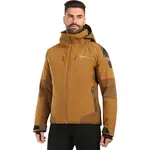 KILPI TURNAU Pánska lyžiarska bunda, hnedá, veľkosť XXXL