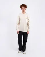 Tričko Carhartt WIP L/S American Script T-Shirt Natural