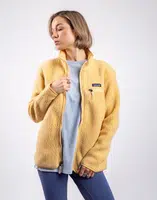 Patagonia W's Retro Pile Jacket Beeswax Tan M