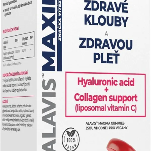 ALAVIS MAXIMA Gummies 60 tablet + 30 kapslí