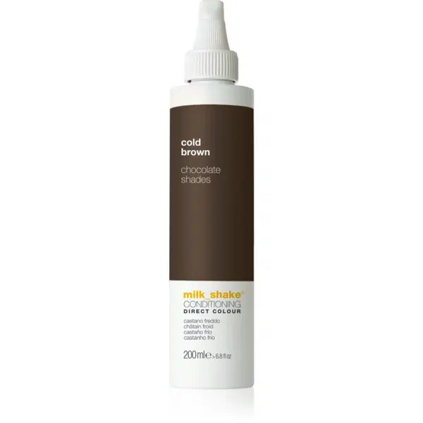 milk_shake® Direct Colour tónovací kondicionér pro intenzivní hydrataci Cold Brown 200 ml