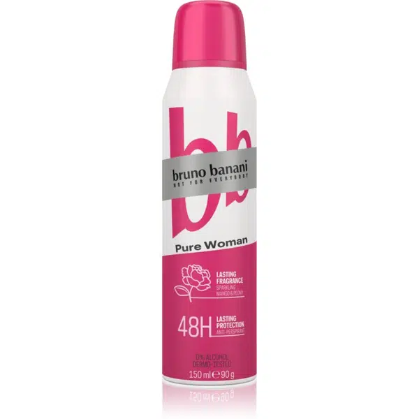 Bruno Banani Pure Woman Sparkling Mango & Peony antiperspirant 48h pro ženy 150 ml