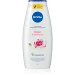 NIVEA Rose & Almond Oil sprchový gel 750 ml