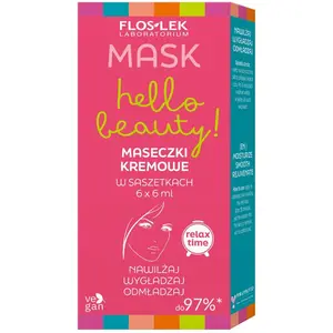 FlosLek Laboratorium Hello beauty! Set dárková sada na aplikaci pleťové masky