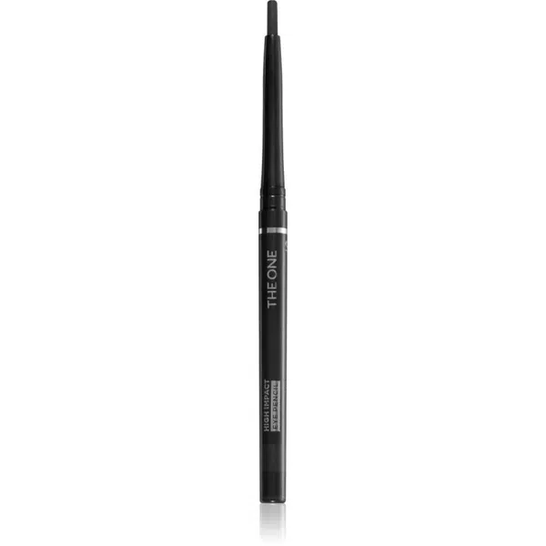 Oriflame The One High Impact voděodolná tužka na oči odstín Pitch Black 0,3 g