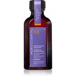 Moroccanoil Treatment Purple vyživující olej pro blond a šedivé vlasy 50 ml