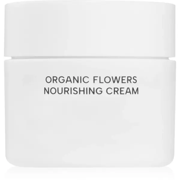 WHAMISA Organic Flowers Nourishing Cream výživný pleťový krém s liftingovým a zpěvňujícím účinkem 50 ml