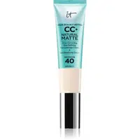 IT Cosmetics Your Skin But Better CC+ Natural Matte CC krém pro matný vzhled SPF 40 Fair Ivory 32 ml