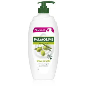Palmolive Naturals Olive sprchový a koupelový krémový gel s výtažkem z oliv s pumpičkou 750 ml