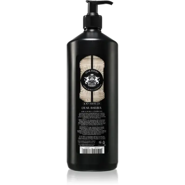 Dear Barber Conditioner kondicionér na vlasy a vousy 1000 ml