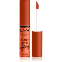 NYX Professional Makeup Butter Gloss Bling lesk na rty třpytivý odstín 06 Shimmer Down 8 ml